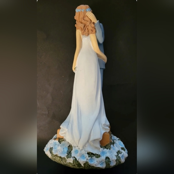 Wedding Cake Bride & Groom Topper. Resin. New wo Tags. - Picture 2 of 4